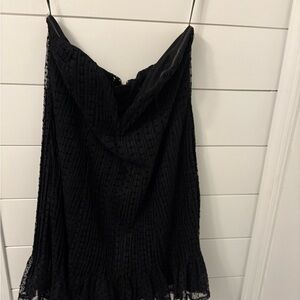 For Love & lemons Black strapless mini Dress